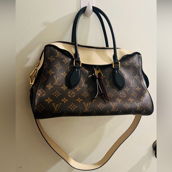 LOUIS VUITTON Monogram Canvas And Tricolor Leather Tuileries NM Bag - Picture 2 of 13